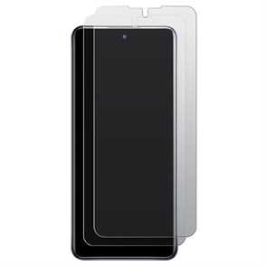 Комплект из 2-x защитных гибридных стекол МАТОВЫХ Krutoff для INFINIX Hot 11S