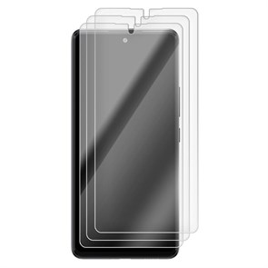 Комплект из 3-x защитных гибридных стекл Krutoff для Samsung Galaxy A53 5G