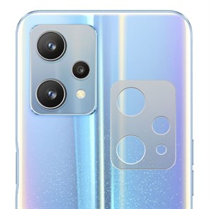 Стекло защитное гибридное МАТОВОЕ Krutoff для камеры Realme 9 Pro (2 шт.)