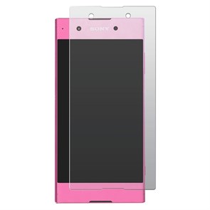 Стекло защитное гибридное МАТОВОЕ Krutoff для Sony Xperia XA1 Plus