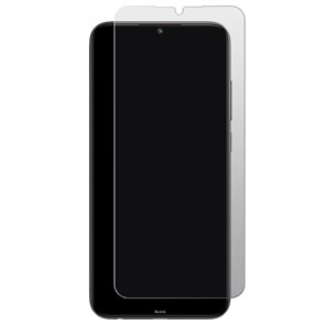 Стекло защитное гибридное МАТОВОЕ Krutoff для Xiaomi Redmi Note 8/Note 8 (2021)