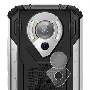 Стекло защитное гибридное Krutoff для камеры Oukitel WP16 (2 шт.)