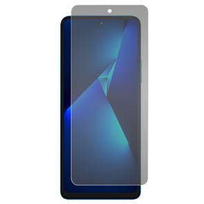 Стекло защитное гибридное Антишпион Krutoff для TECNO Pova 5