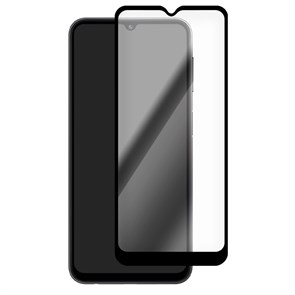 Стекло защитное Full Glue Premium Krutoff для Samsung Galaxy A24 черное