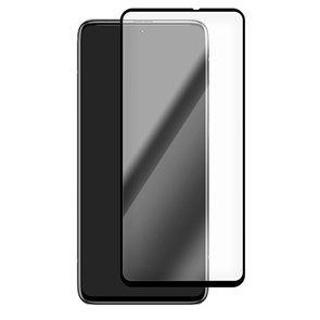 Стекло защитное Full Glue Premium Krutoff для Xiaomi Poco X5 черное