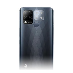 Стекло защитное гибридное Krutoff для камеры INFINIX Hot 10T