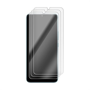 Комплект из 3-х защитных гибридных стекол Krutoff для INFINIX Hot 20i