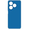 Чехол-накладка Krutoff Silicone Case для INFINIX Smart 8/8 Plus/8 Pro синий - фото 1007670