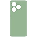 Чехол-накладка Krutoff Silicone Case для ITEL P55 зелёный - фото 1007678