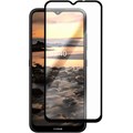 Стекло защитное Full Glue Premium Krutoff для Nokia 1.4 черное - фото 1008335