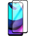 Стекло защитное Full Glue Premium Krutoff для Motorola Moto E20 черное - фото 1008371