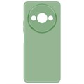 Чехол-накладка Krutoff Silicone Case для Xiaomi Redmi A3 зелёный - фото 1008692