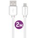 Кабель USB Type-C Krutoff Classic (2m) белый - фото 27822