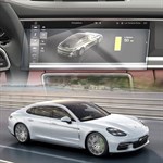 Защитное гибридное стекло Krutoff для экрана мультимедии Porsche Panamera 2 рестайлинг 2020 - 2022 - фото 320031