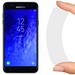 Стекло защитное гибридное Krutoff для Samsung Galaxy J3 (2018) - фото 41842