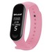 Ремешок силиконовый Krutoff для Xiaomi Mi Band 5/6 (pink) - фото 45513