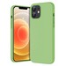 Чехол-накладка Krutoff Silicone Case для iPhone 12 mini (mint) 1 - фото 47421