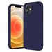 Чехол-накладка Krutoff Silicone Case для iPhone 12 mini (midnight blue) 8 - фото 47430