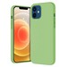 Чехол-накладка Krutoff Silicone Case для iPhone 12/12 Pro (mint) 1 - фото 47811