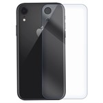 Стекло защитное гибридное Krutoff для iPhone XR задняя сторона - фото 401524