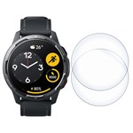 Стекло защитное гибридное Krutoff для Xiaomi Watch S1 Active GL 2 шт. - фото 402060