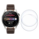 Стекло защитное гибридное Krutoff для Huawei Watch 3 Pro 2 шт. - фото 402208