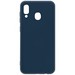 Чехол-накладка Krutoff Silicone Case для Samsung Galaxy A20/A30 (A205/A305) синий - фото 50230