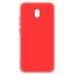 Чехол-накладка Krutoff Silicone Case для Xiaomi Redmi 8A (красный) - фото 50819