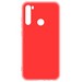 Чехол-накладка Krutoff Silicone Case для Xiaomi Redmi Note 8/Note 8 (2021) (красный) - фото 50928