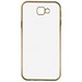 Накладка силиконовая с рамкой Krutoff для Samsung Galaxy J7 Prime (G610) gold - фото 56115