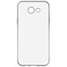 Накладка силиконовая с рамкой Krutoff для Samsung Galaxy J5 2017 USA version (J520) silver - фото 56596