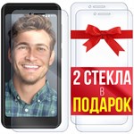 Комплект из 3-x защитных гибридных стекл Krutoff для INOI 3 Lite - фото 455032