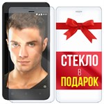 Комплект из 2-x защитных гибридных стекл Krutoff для INOI 2 2021 - фото 456306