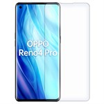 Стекло защитное гибридное Krutoff для OPPO Reno 4 Pro - фото 460549