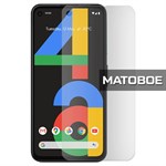 Стекло защитное гибридное МАТОВОЕ Krutoff для Google Pixel 4a - фото 493000