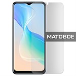 Стекло защитное гибридное МАТОВОЕ Krutoff для Vivo Y33s - фото 500604