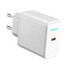 СЗУ Krutoff CH-09 USB Type-C, PD 20W (white) - фото 63111