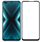 Стекло защитное Full Glue Premium Krutoff для ZTE Blade A51 черное - фото 517831