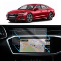 Защитное гибридное стекло Krutoff для экрана мультимедии Audi A7 II K4 2018 - 2022 - фото 648218