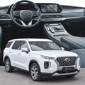 Защитное гибридное стекло Krutoff для экрана мультимедии Hyundai Palisade 2020 - фото 747250