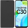 Чехол-книжка Krutoff Eco Book для Realme C30/ C30s черный - фото 760352