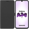 Чехол-книжка Krutoff Eco Book для Samsung Galaxy A34 5G (A346) черный - фото 760419