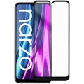 Стекло защитное Full Glue Premium Krutoff для Realme Narzo 50i черное - фото 781251