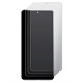 Комплект из 3-x защитных гибридных стекол МАТОВЫХ Krutoff для Xiaomi 12T Pro - фото 847558