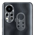 Стекло защитное гибридное МАТОВОЕ Krutoff для камеры INFINIX Hot 11S (2 шт.) - фото 853546