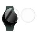 Стекло защитное гибридное Krutoff для Samsung Galaxy Watch 4 (40mm) 2 шт. - фото 853753