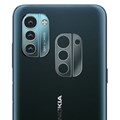 Стекло защитное гибридное Krutoff для камеры Nokia G21 (2 шт.) - фото 862775