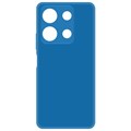Чехол-накладка Krutoff Silicone Case для INFINIX Note 30 синий - фото 864635