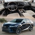 Защитное гибридное стекло Krutoff для экрана мультимедии Lexus RX 2022 - фото 888073