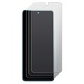 Комплект из 3-x защитных гибридных стекол МАТОВЫХ Krutoff для Tecno Camon 19 Pro - фото 925057